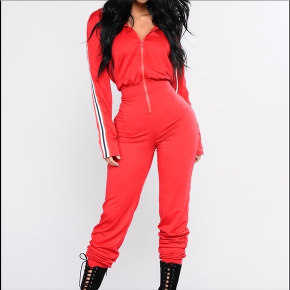 Fashion Nova Pants - Gorgeous hooded jumpsuit